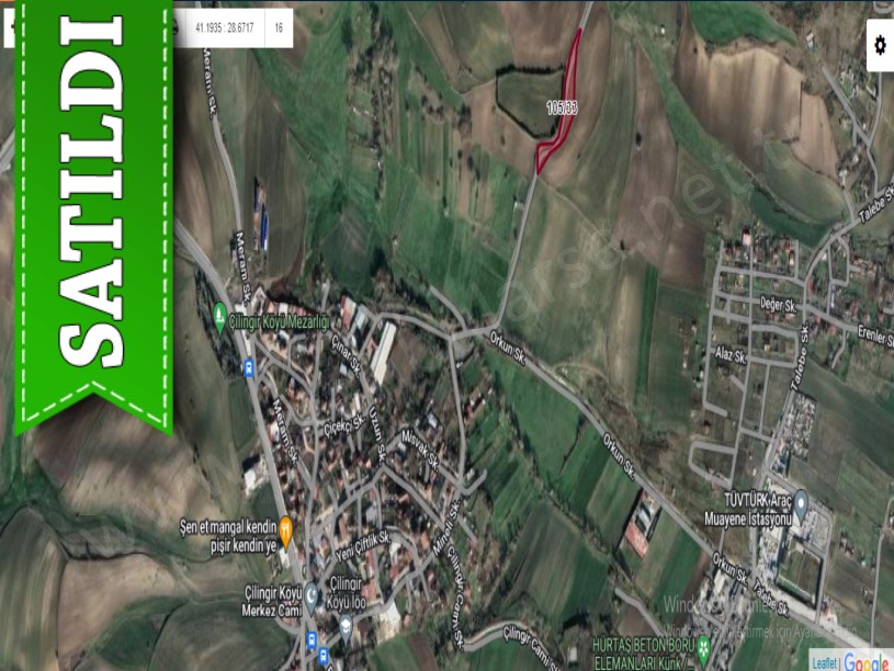 Arnavutköy Çilingirde Satılık Arsa ,  188 m2 Yolu Var 