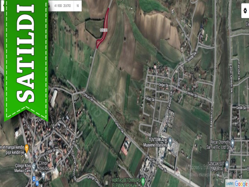 Arnavutköy Çilingirde Satılık Arsa ,  188 m2 Yolu Var 