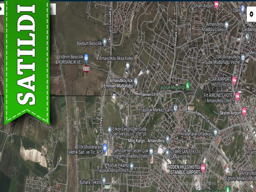 Arnavutköy Taşolukta Satılık Arsa , 213 M2 Çaplı Yolu Var