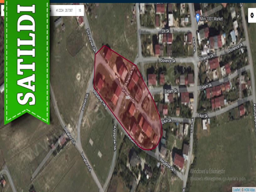 Arnavutköy İmrahorda Satılık Arsa , 253 M2 İmarlı Hisseli