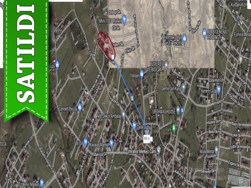 Arnavutköy İmrahorda Satılık Arsa , 253 M2 İmarlı Hisseli