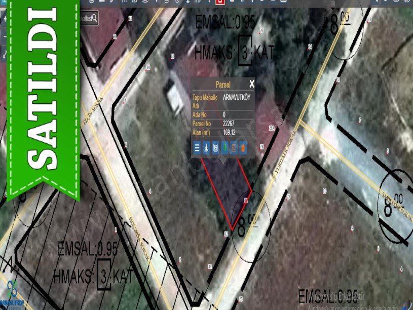 Arnavutköy Yavuz Selim Mah. Satılık Arsa , 163 m2 Konut imarlı Müstakil