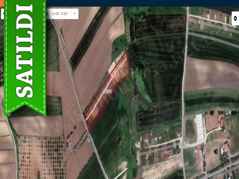 Çatalca Ovayenicede Satılık Arsa , 357 M2 Çaplı Yolu Var 