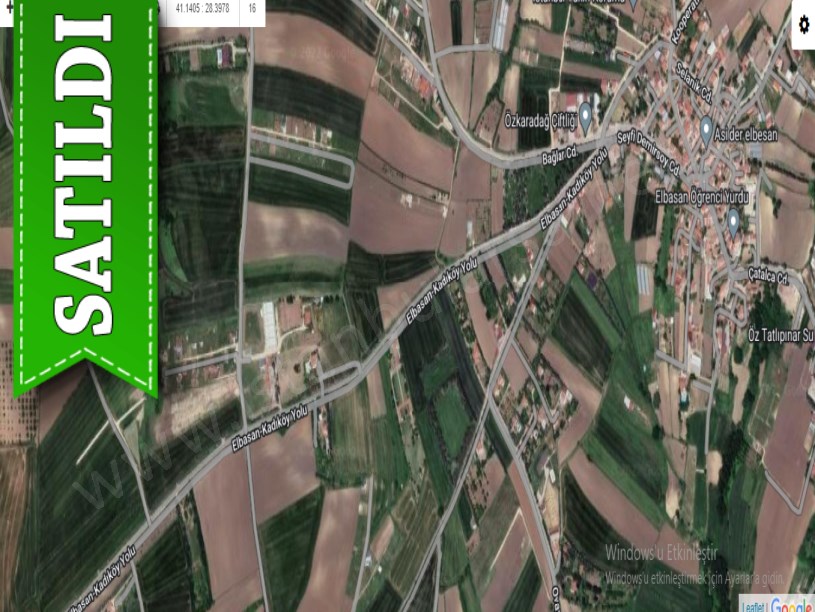 Çatalca Ovayenicede Satılık Arsa , 357 M2 Çaplı Yolu Var 