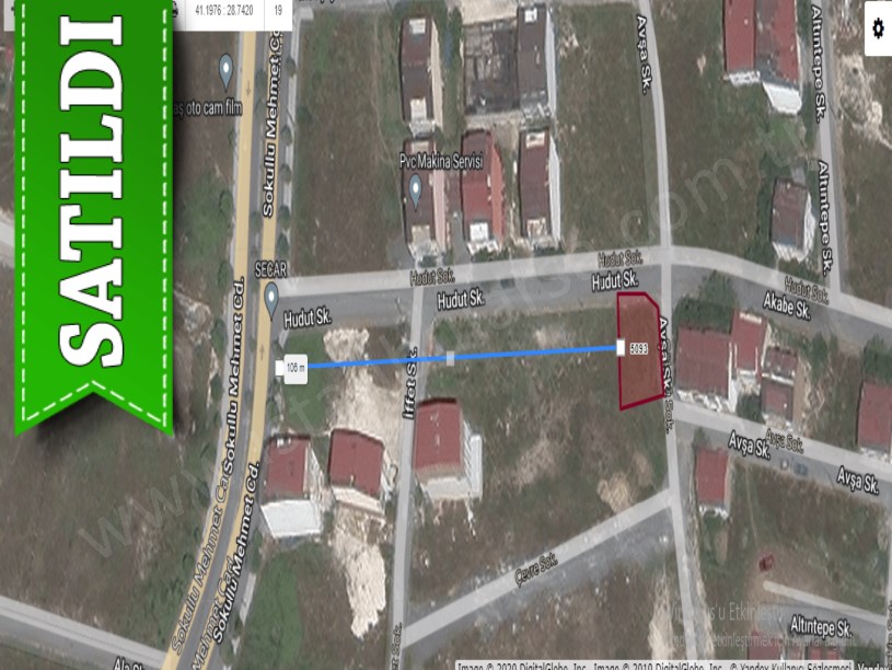 Arnavutköy İslambeyde Satılık Arsa , 220 M2  Köşe Başı Müstakil İmarlı