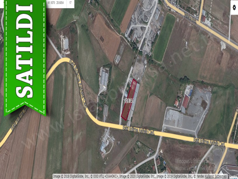 Arnavutköy Çilingirde Satılık Arsa , 66 M2 Yolu Var Caddeye Cephe 