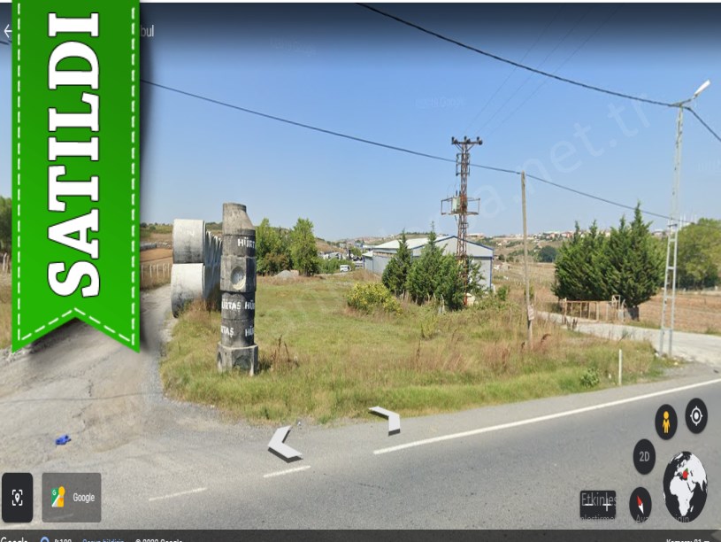 Arnavutköy Çilingirde Satılık Arsa , 66 M2 Yolu Var Caddeye Cephe 