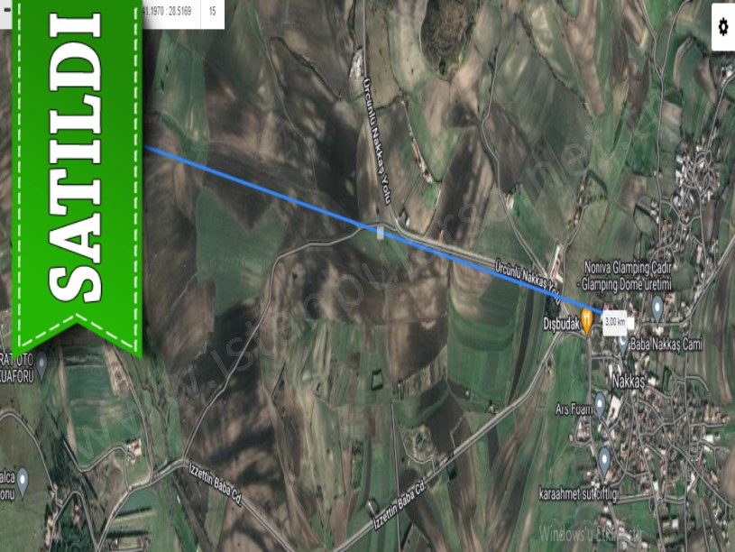 Çatalca Nakkaşta  Satılık  Arsa , 504 M2 Hisseli