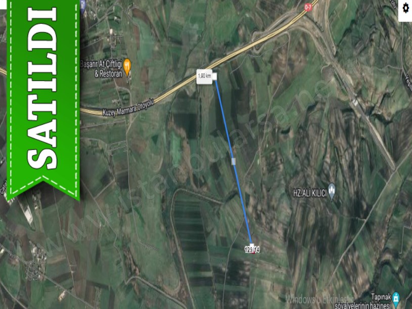 Çatalca Nakkaşta  Satılık  Arsa , 645 M2 Hisseli 
