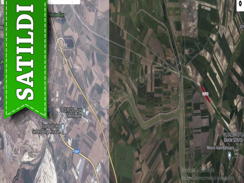 Çatalca Nakkaşta  Satılık  Arsa , 398 m2 Yolu Var Hisseli