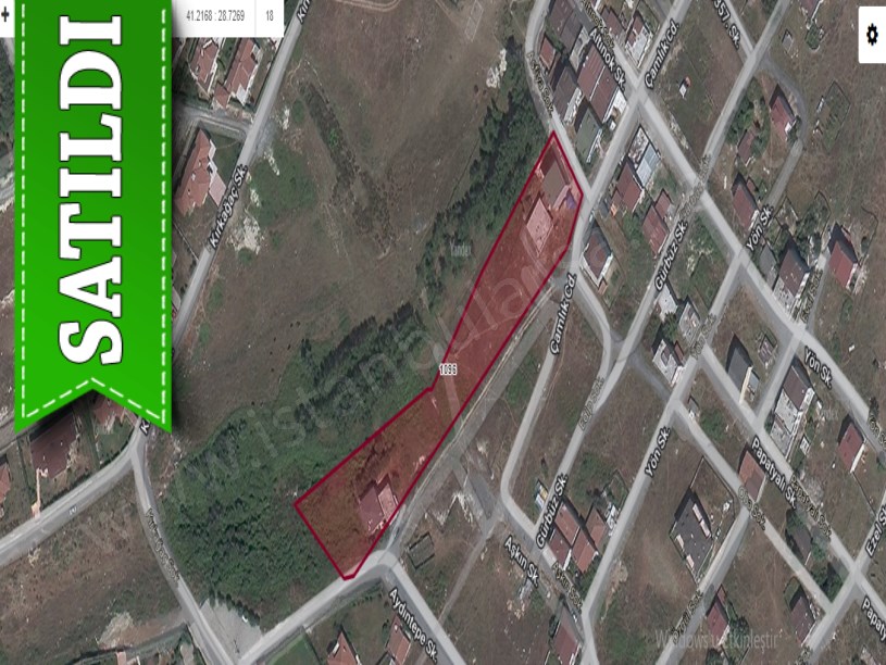 Arnavutköy İmrahorda Satılık Arsa , 160 M2 Cadde Cephe 