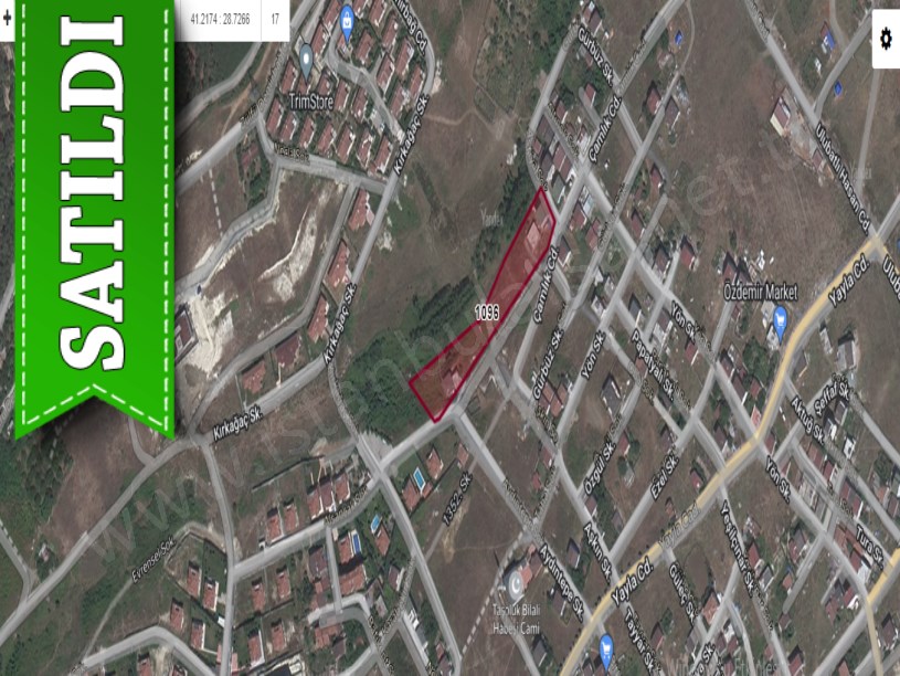Arnavutköy İmrahorda Satılık Arsa , 160 M2 Cadde Cephe 