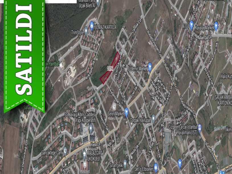 Arnavutköy İmrahorda Satılık Arsa , 160 M2 Cadde Cephe 