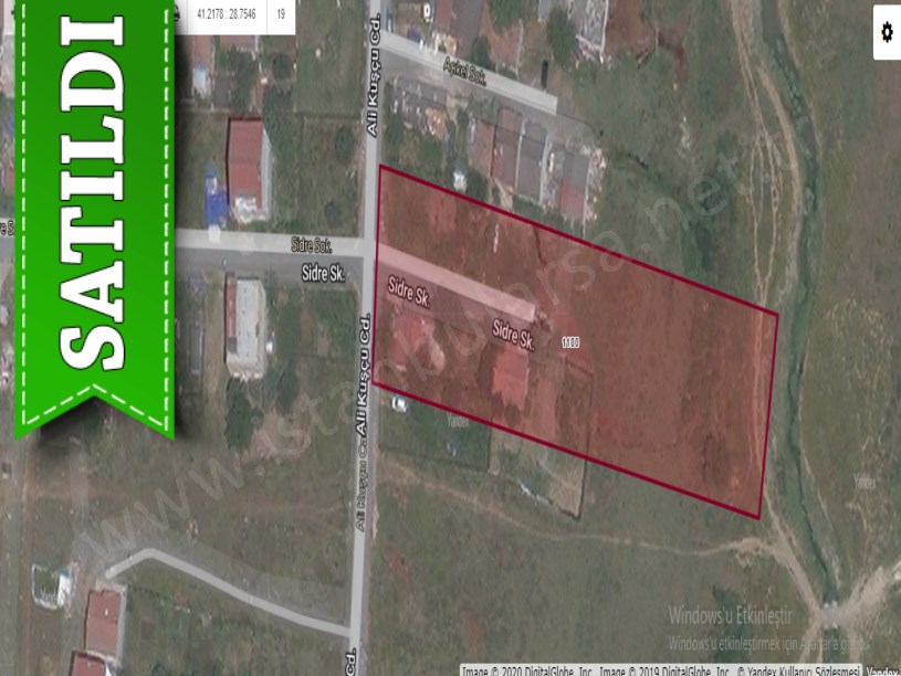 Arnavutköy İmrahorda Satılık Arsa , 172 M2 Cadde Cephe Hisseli