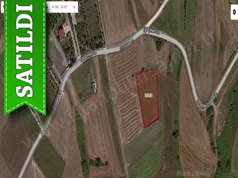 Silivri Fenerköyde Satılık Tarla , 2,500 m2 Müstakil Caddeye Yakın