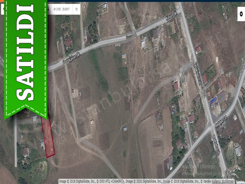 Arnavutköy Tayakadında Satılık Arsa , 259 M2 Yolu Var Hisseli