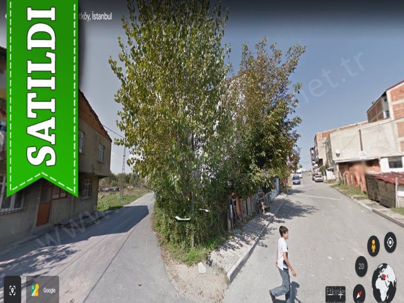Arnavutköy İslambeyde Satılık Arsa , 261 m2 Cadde Cephe Müstakil