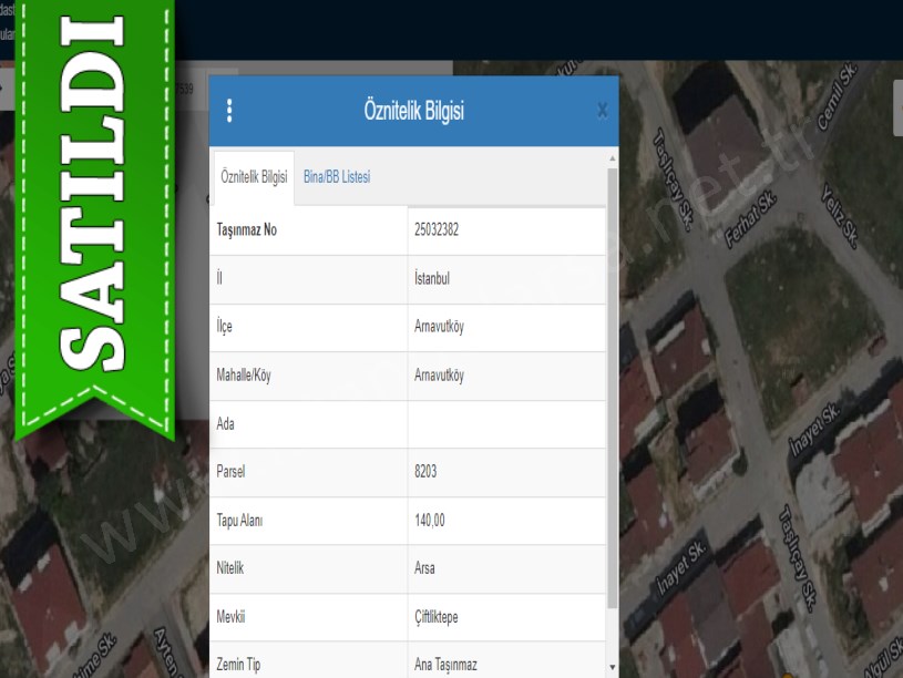 Arnavutköy Çiftliktepede Satılık Arsa , 140 M2 İmarlı Müstakil