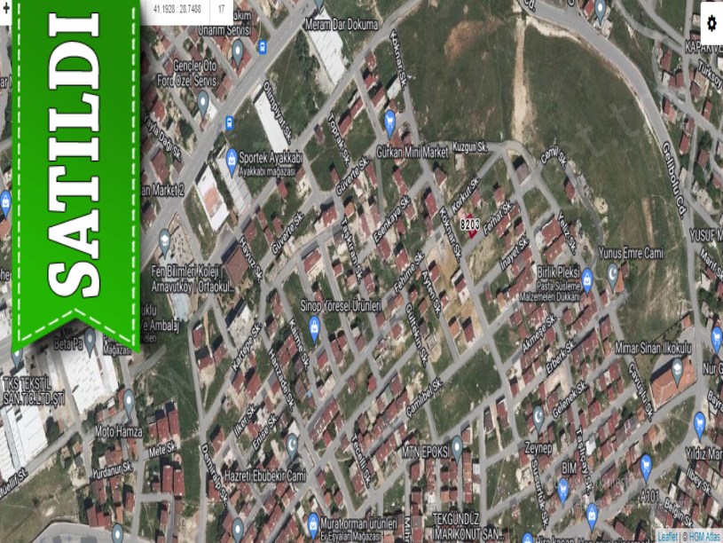 Arnavutköy Çiftliktepede Satılık Arsa , 140 M2 İmarlı Müstakil