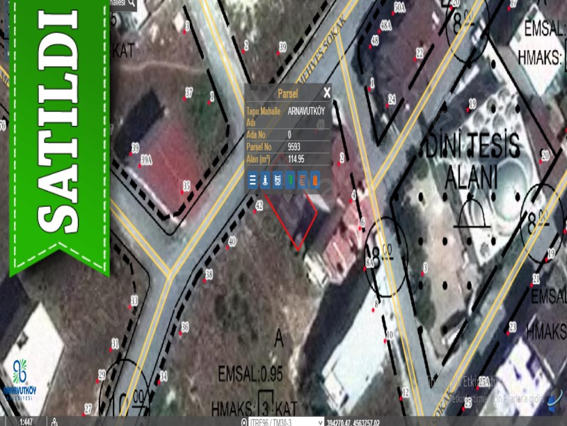 Arnavutköy Yavuzselim Mah Satılık Arsa , 115 m2  Müstakil İmarlı