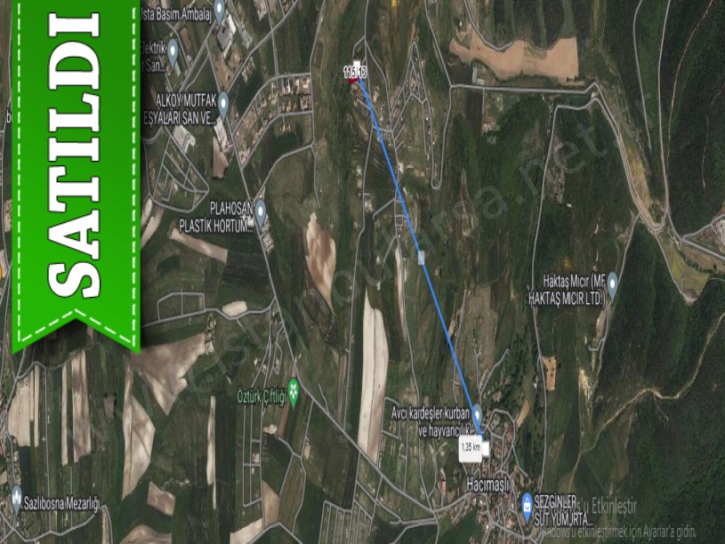 Arnavutköy Hacımaşlıda Satılık Arsa , 300 m2 Yolu Var Caddeye Yakın