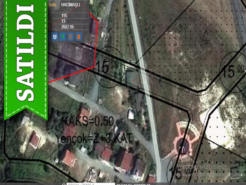 Arnavutköy Hacımaşlıda Satılık Arsa , 300 m2 Yolu Var Caddeye Yakın
