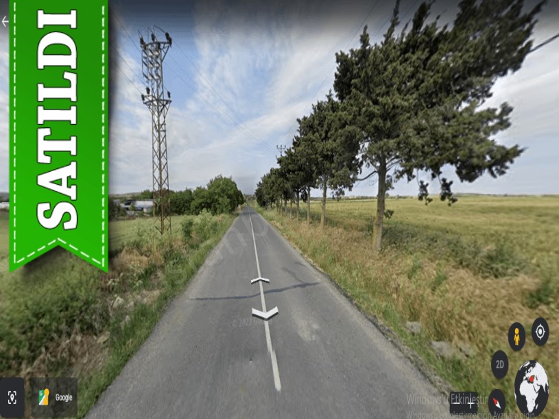 Silivri Gazitepede Satılık Tarla , 4 Dönüm  Yolu Var Merkezde