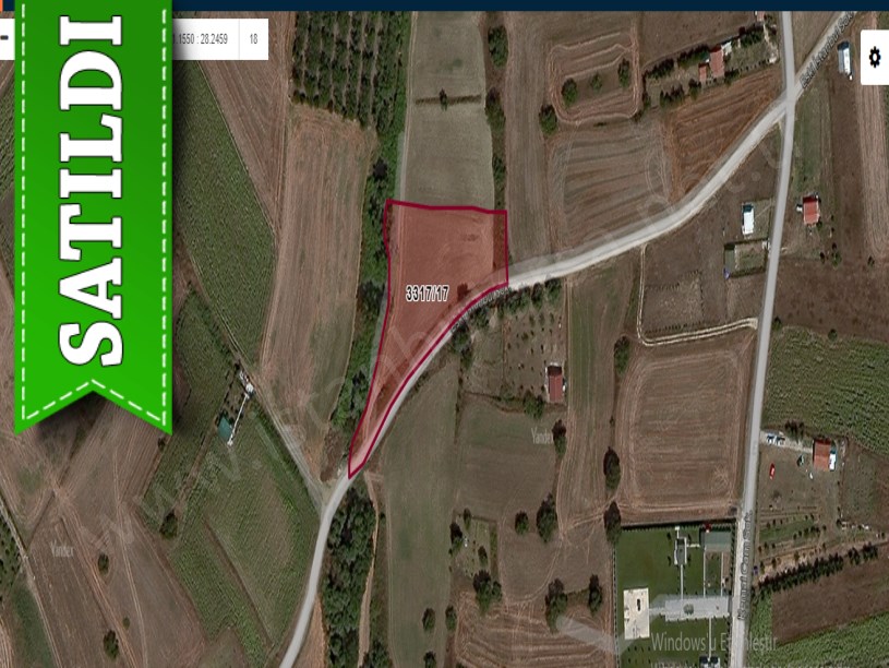 Silivri Fenerköyde Satılık Tarla , 3,455 M2 Yola Cephe Müstakil