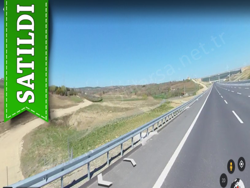 Silivri Fenerköyde Satılık Tarla , 2 Dönüm  Otoyola Cephe Müstakil