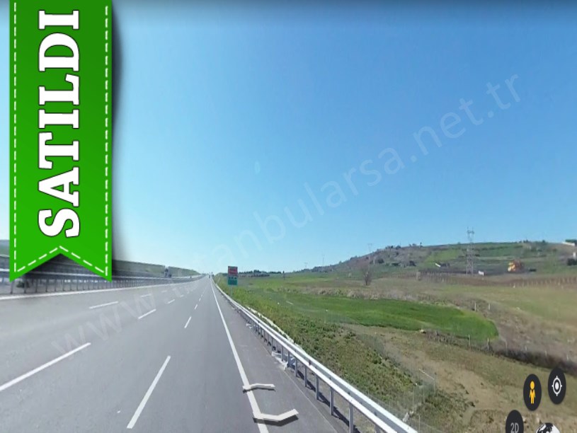 Silivri Fenerköyde Satılık Tarla , 2 Dönüm  Otoyola Cephe Müstakil