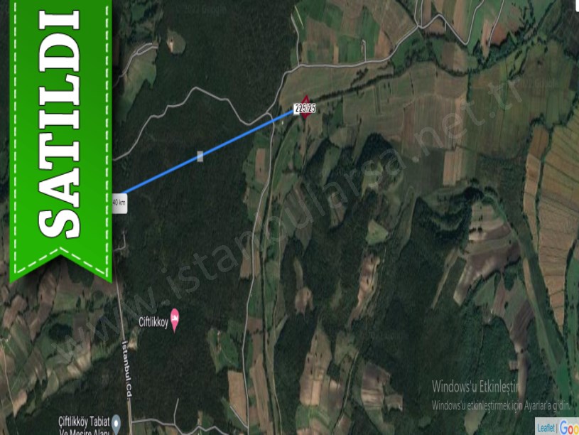 Çatalca Çiftlikköyde Satılık Arsa , 190 m2 Hisseli