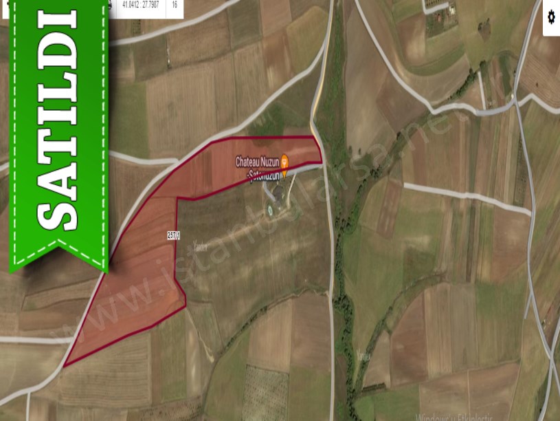 Tekirdağ Marmaraereğli Çeşmeli Mah Satılık Arsa , 327 m2 Yolu Var