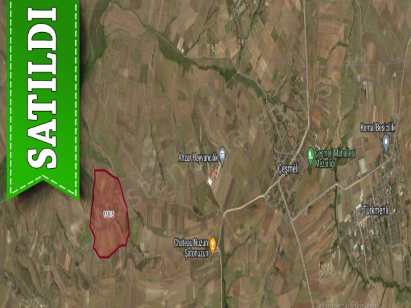 Tekirdağ Marmaraereğli Çeşmeli Mah Satılık Arsa , 1300 m2 Yolu Var Hisseli
