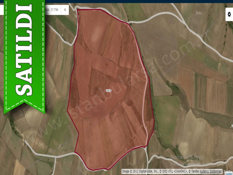 Tekirdağ Marmaraereğli Çeşmeli Mah Satılık Arsa , 1300 m2 Yolu Var Hisseli