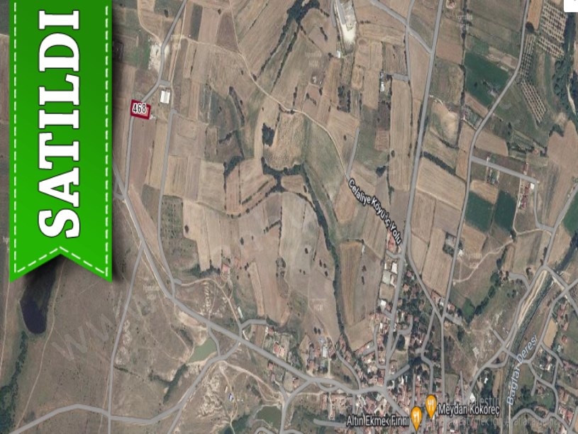 Kırklareli Lüleburgaz Celaliyede Satılık Tarla , 1,227 m2 Yola Cephe Müstakil