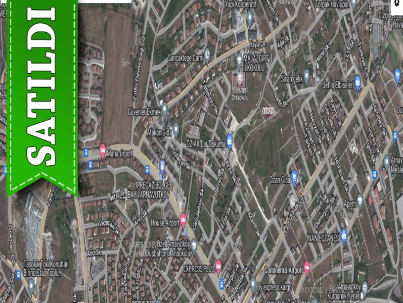 Arnavutköy Çardaktepede Satılık Arsa , 320 m2 Müstakil İmarlı