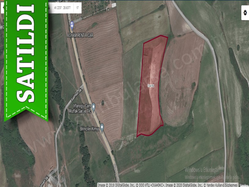 Arnavutköy Dursunköyde Satılık Arsa , 500 M2 Hisseli İmarlı