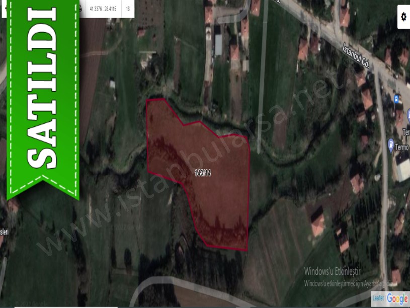 Çatalca Çiftlikköyde Satılık Arsa , 287 M2 Şehir Merkezinde