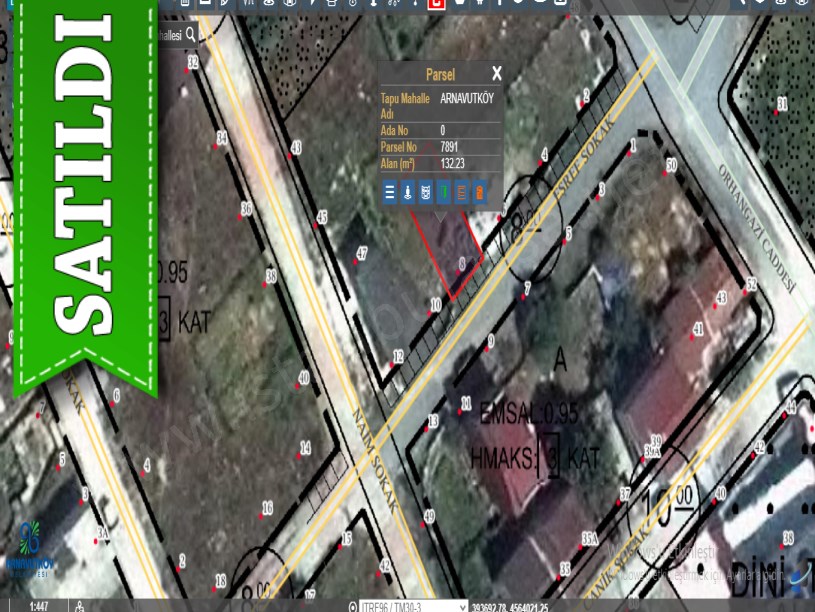 Arnavutköy Çardaktepede Satılık Arsa , 132 m2 İmarlı Müstakil 