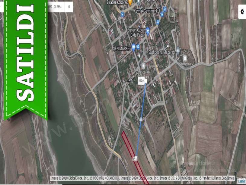 Arnavutköy Sazlıbosnada Satılık Arsa , 105 M2  Kanal İstanbul Manzaralı