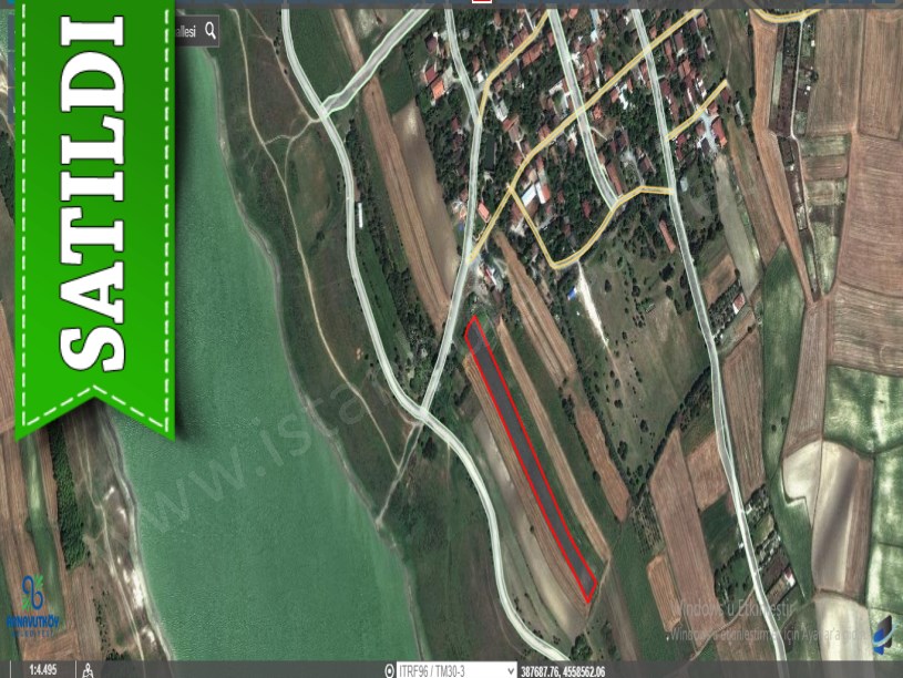 Arnavutköy Sazlıbosnada Satılık Arsa , 105 M2  Kanal İstanbul Manzaralı