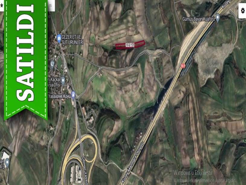 Arnavutköy Yassıörende Satılık Arsa , 223 M2 Hisseli İmarlı