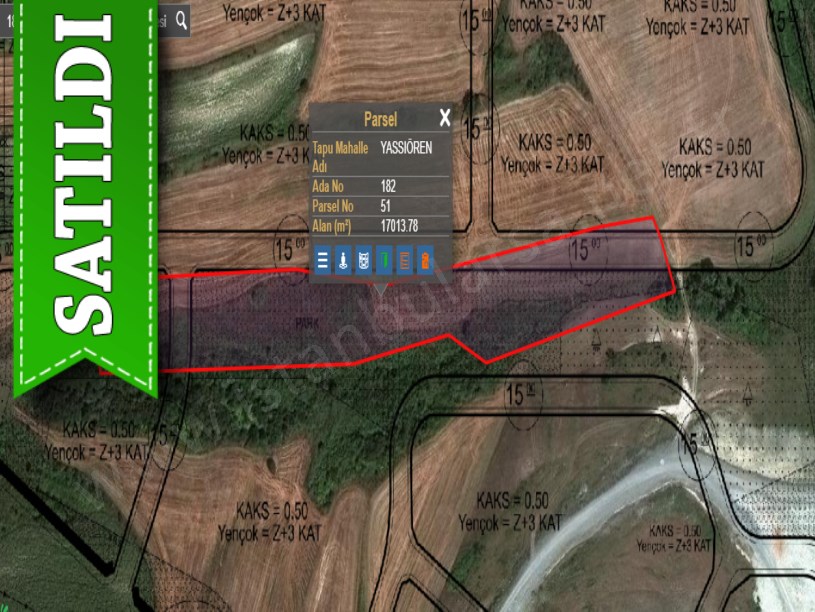 Arnavutköy Yassıörende Satılık Arsa , 223 M2 Hisseli İmarlı