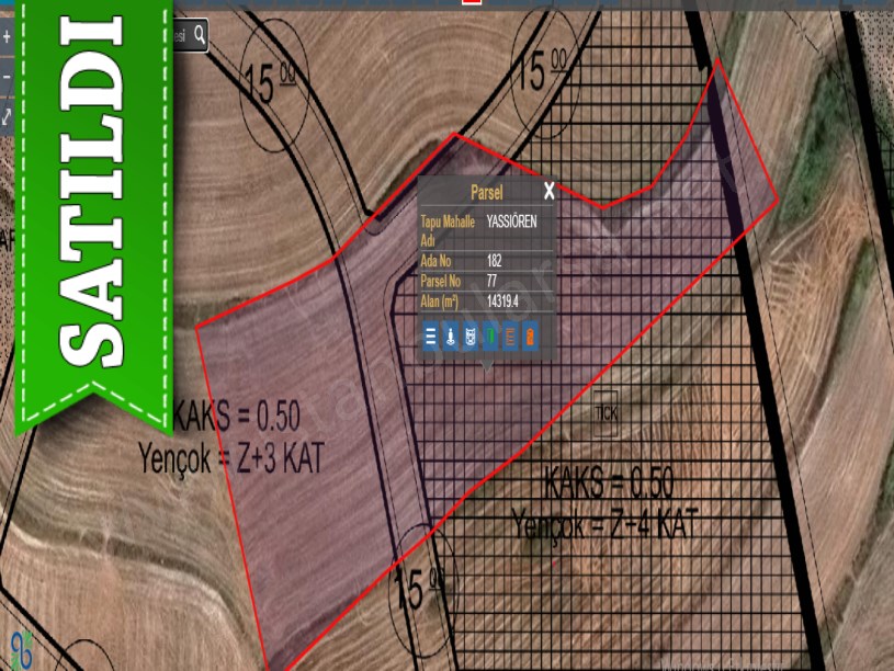Arnavutköy Yassıörende Satılık Arsa , 601 M2 Hisseli 