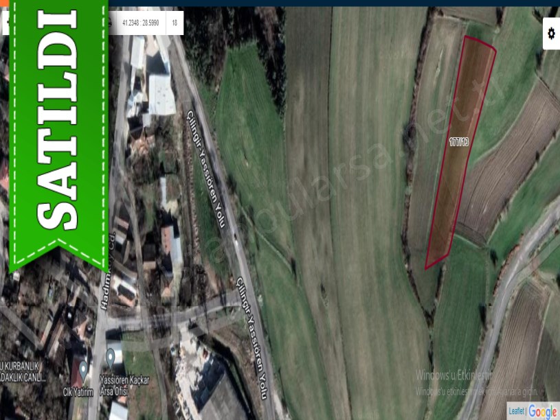 Arnavutköy Yassıörende Satılık Arsa , 403 M2 Hisseli