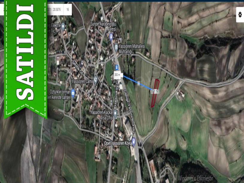 Arnavutköy Yassıörende Satılık Arsa , 403 M2 Hisseli
