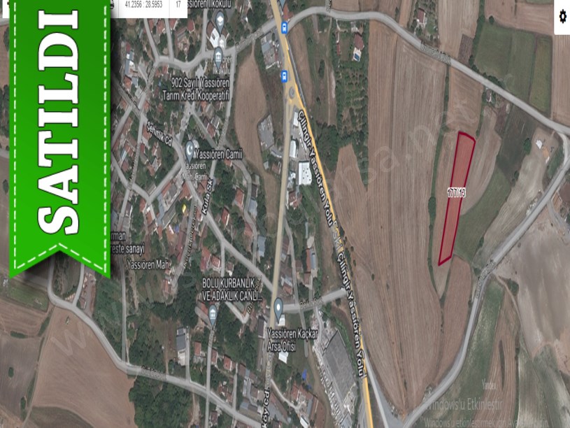 Arnavutköy Yassıörende Satılık Arsa , 403 M2 Hisseli