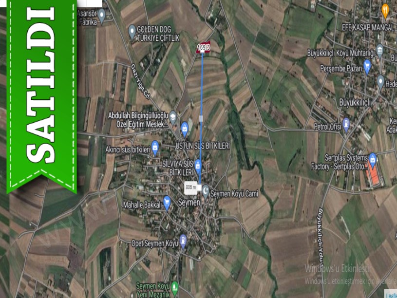 Silivri Seymende Satılık Arsa , 245 M2 Çaplı Muvafakatnameli