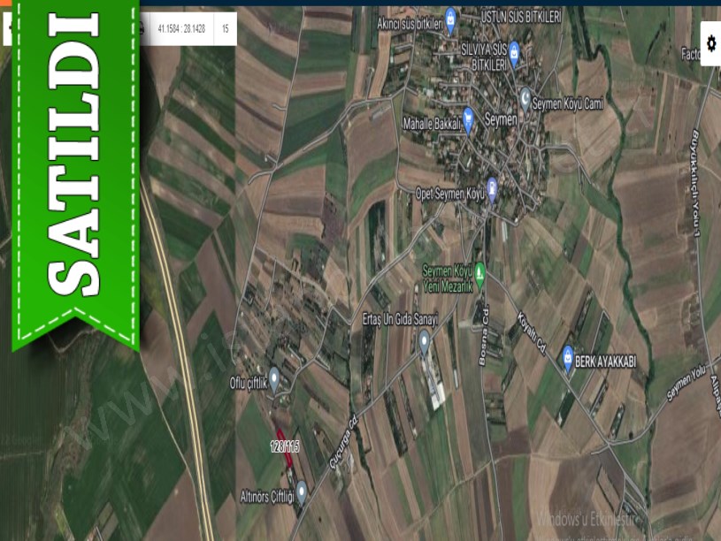 Silivri Seymende Satılık Arsa , 157 M2 Hisseli Arsa