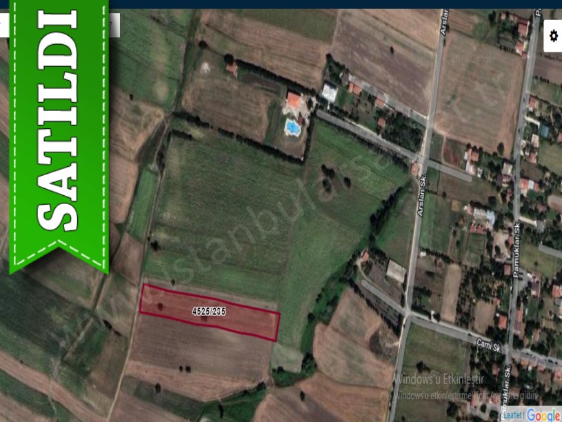 Silivri Büyükkılıçta Satılık Arsa , 305 M2  Çaplı Resmi Yolu Var